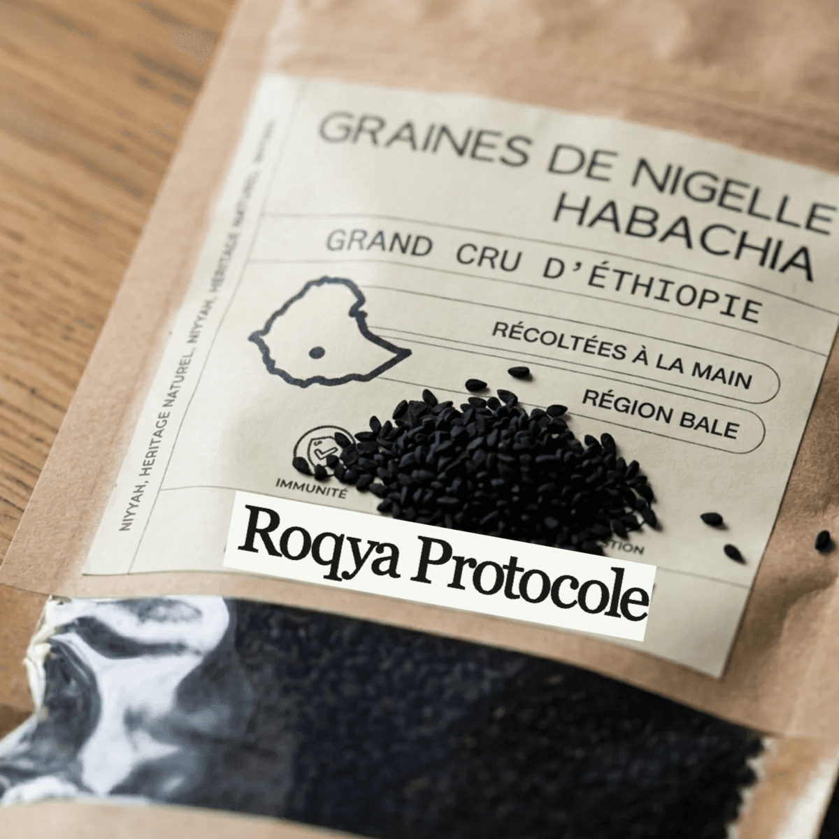 Graines de nigelle d'Éthiopie